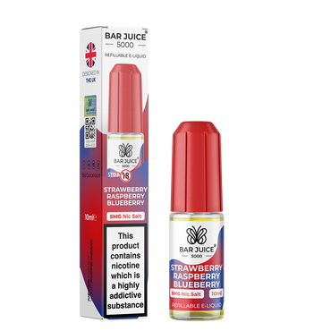 Bar Juice 5000 Strawberry Raspberry Blueberry 10ml Nic Salt