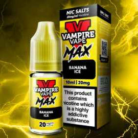 Vampire Vape Max Banana Ice 10ml Nic Salt E-Liquid