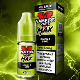 Vampire Vape Max Lemon & Lime 10ml Nic Salt E-Liquid