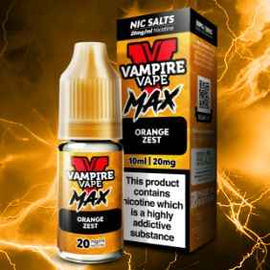 Vampire Vape Max Orange Zest 10ml Nic Salt E-Liquid