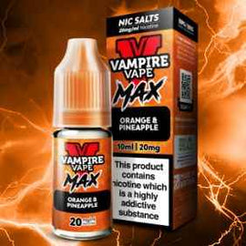 Vampire Vape Max Orange Pineapple 10ml Nic Salt E-Liquid