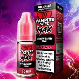 Vampire Vape Max Strawberry Kiwi 10ml Nic Salt E-Liquid