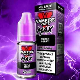 Vampire Vape Max Triple Berry 10ml Nic Salt E-Liquid