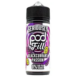 Seriously Pod Fill  100ml 50/50 E-Liquid Juice 0mg